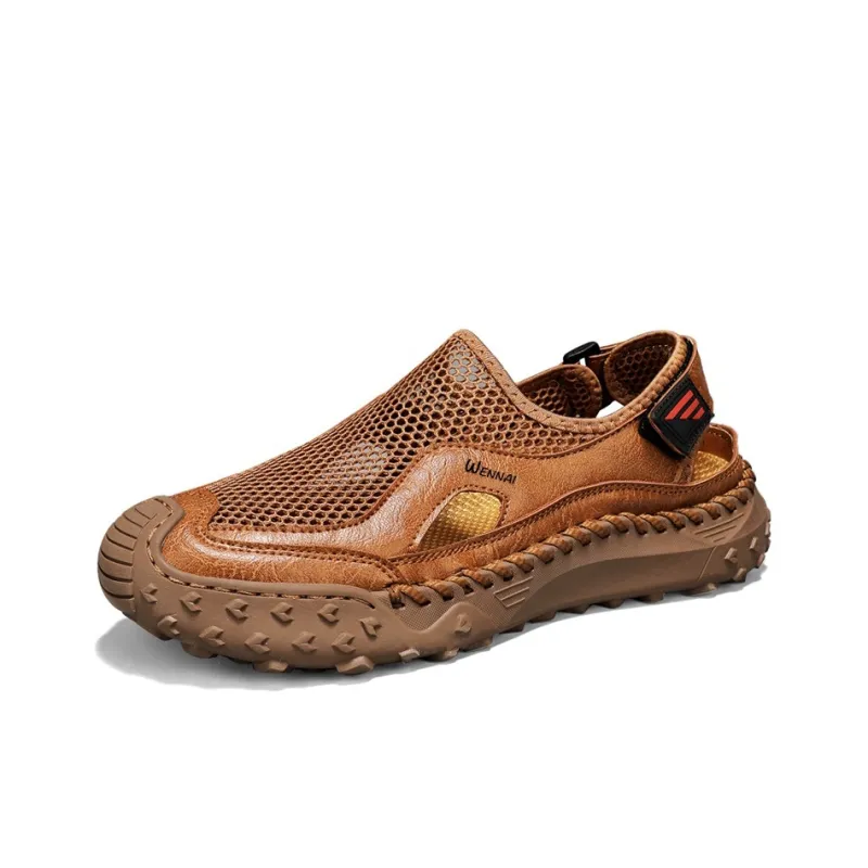 Wen Nai River Trekking Shoes Men's Brown-1