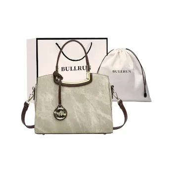 Bullrun Microfiber Synthetic Leather Handbag Women's Green