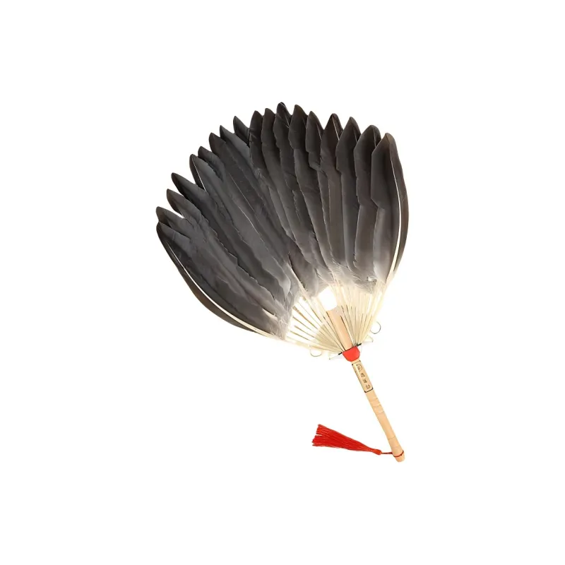 JINGDI Feather Classical Style Fan-12