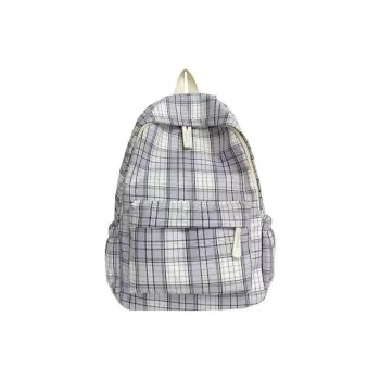 Kewuku Nylon Fabric Backpack Unisex Multicolor