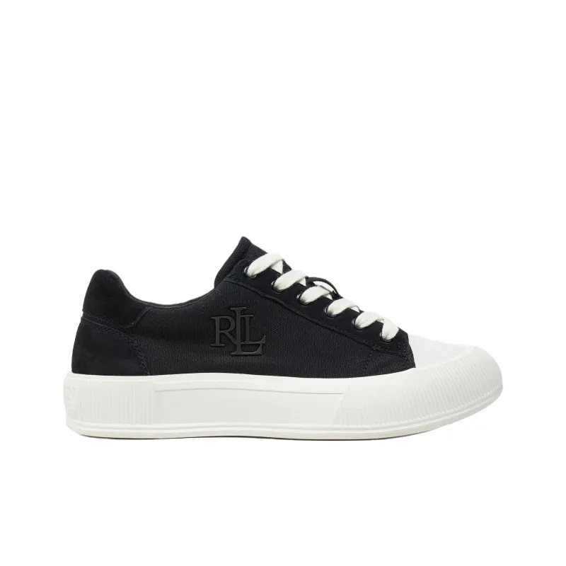 LAUREN RALPH LAUREN Low Top Skateboard Shoes Women's Black-1