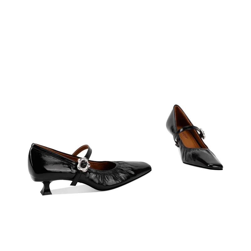 Shesrim Spool Heel High Heels 4cm Women's-1