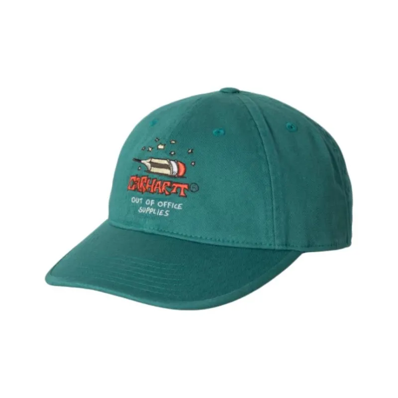 Carhartt WIP 100% Cotton Baseball Caps Unisex Green-0
