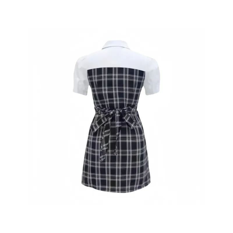 Mu Xiao Xin Short Sleeved Dress Women's-1