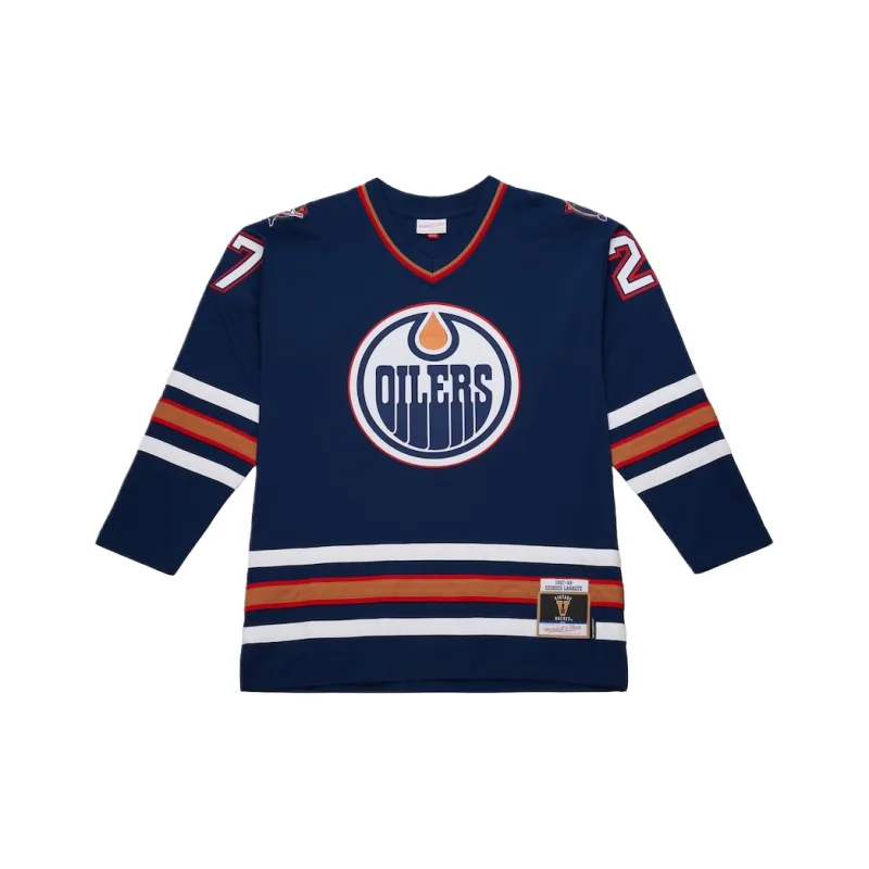 Mitchell Ness Edmonton Oilers 1997/98 Curtis Joseph Power Play Jersey-0