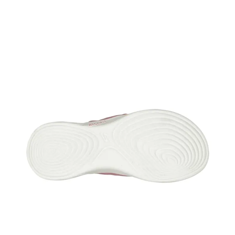 Skechers Arch Fit Slip Resistant Flip Flops Women's Light Purple-4