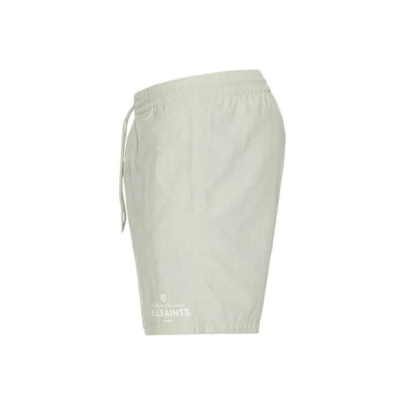 ALLSAINTS Swimming Shorts Men's White Green-2