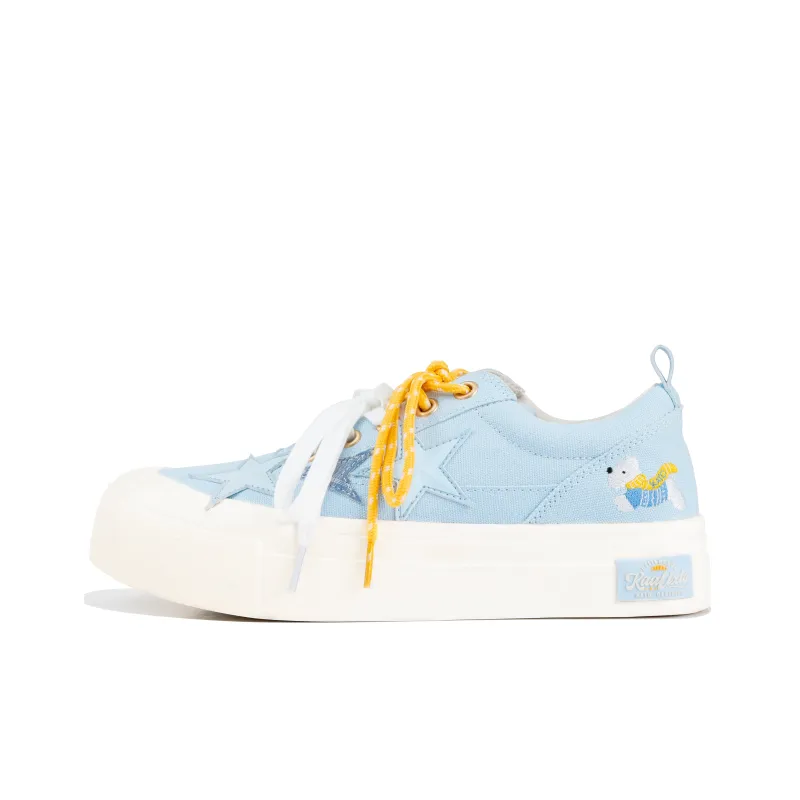KAALIXTO West Highland Spring Journal Canvas Shoes Unisex Sky Blue-0