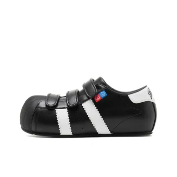 BBIMP Lightweight Anti Slip Low Top Skateboard Shoes Unisex Black