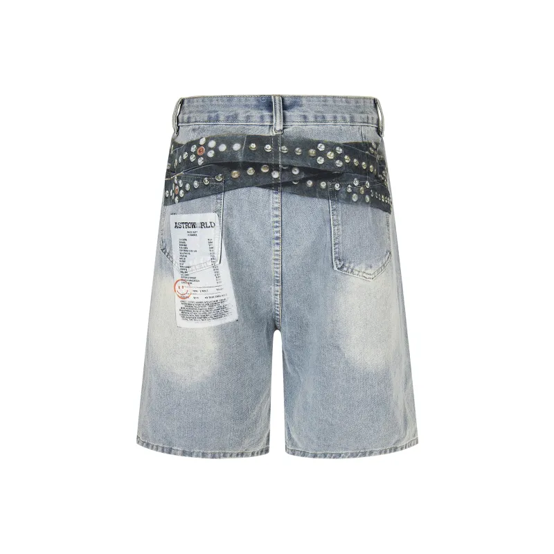 Xmithie Denim Shorts Unisex-1
