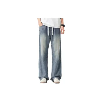 Izzue Jeans Unisex Blue[Tencel Cooling Micro Stretch]
