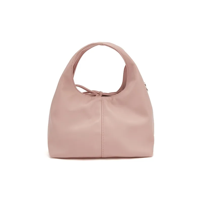 ELLE Synthetic Leather Handbag Trumpets Women's Pink/Light Gray/Light Yellow-2