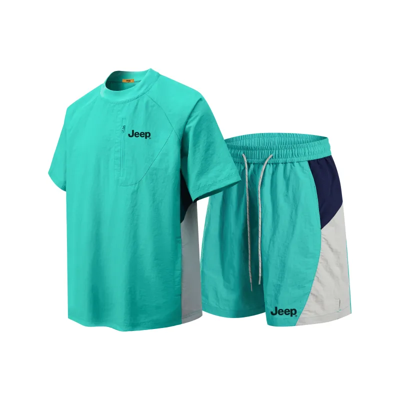 Jeep Casual Sportswear Unisex 2 Piece Set-12
