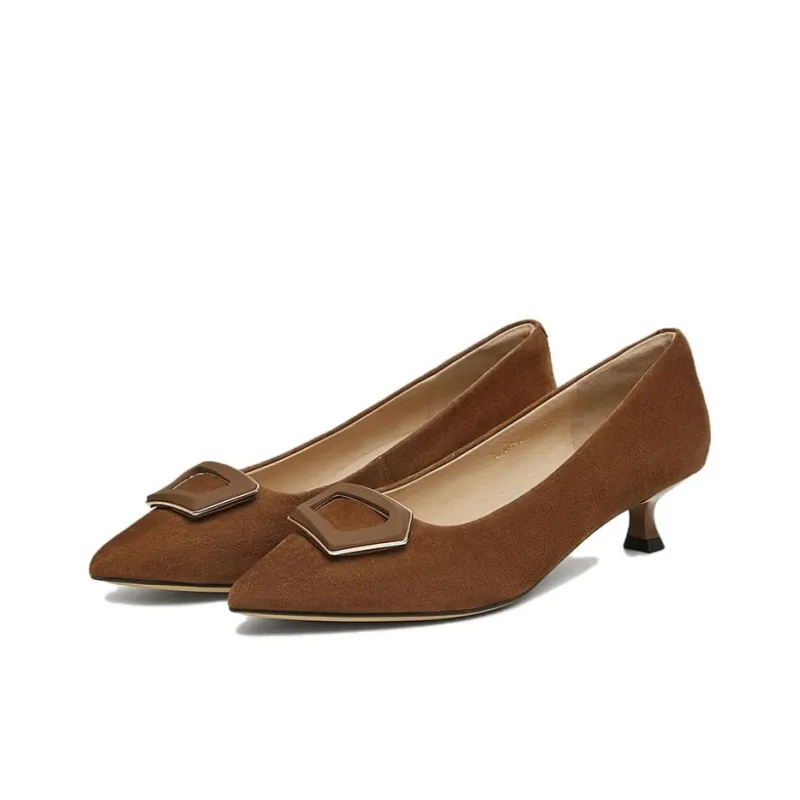 TATA Slim Heel High Heels 4CM Women's-3
