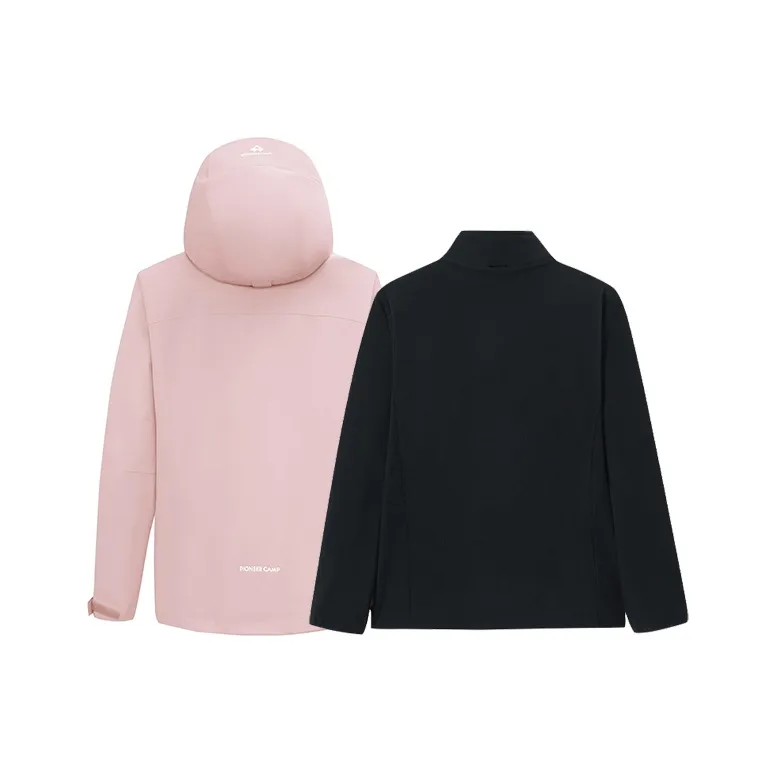 PIONEER CAMP Waterproof, Windproof, Breathable, Water Repellent, Abrasion Resistant, Thermal Windbreaker Jacket Women's-112