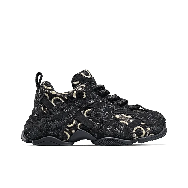 SALAXI Cushioning, Slip Resistant, Abrasion Resistant, Height Increasing Low Top Chunky Sneakers Unisex-7