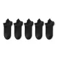 5 Pack Black