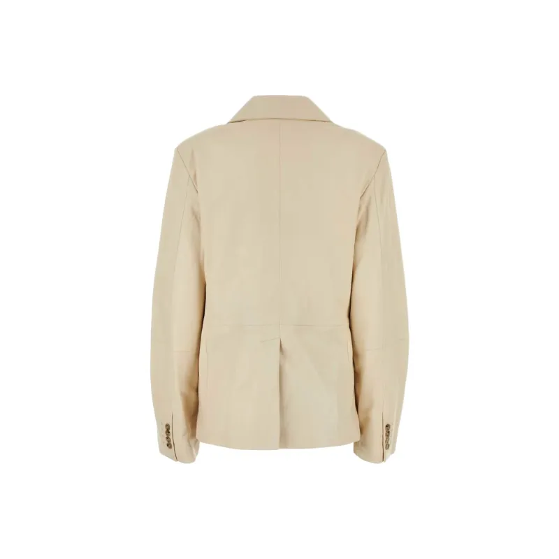 Loulou De Saison Business Suit Coat Men's Ivory-1