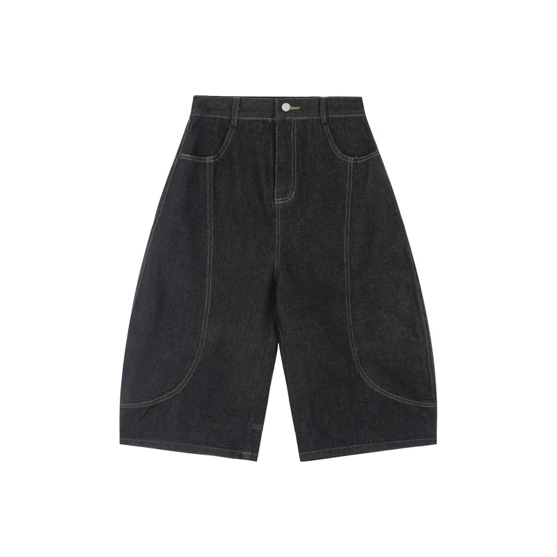 HLPT Denim Shorts Unisex-0
