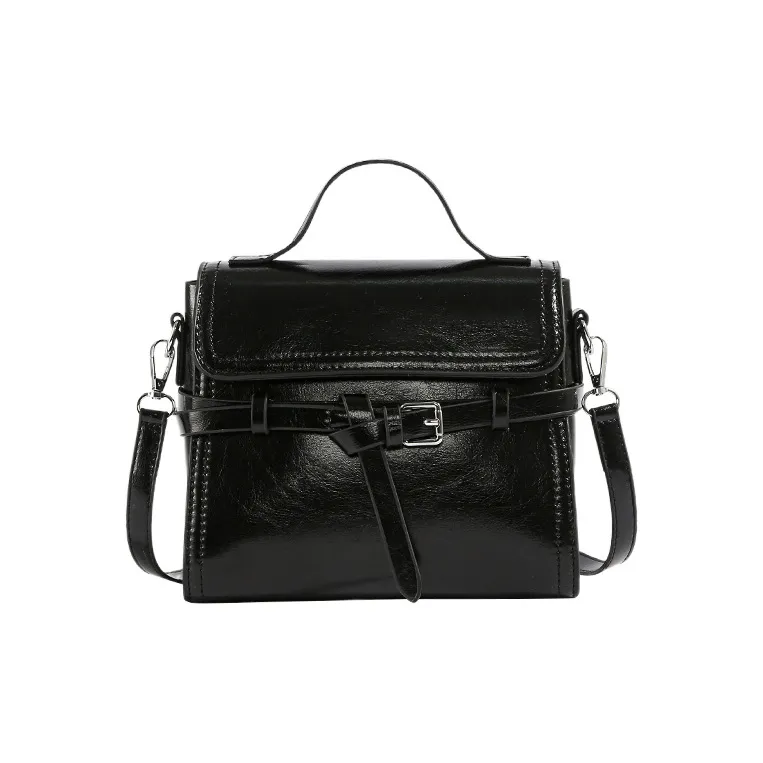 MARKANGARO PU Shoulder Bag, Crossbody Bag, Handbag Regular Women's Black/Gray/Pink/Brown-0