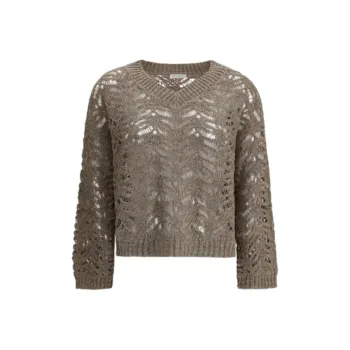 Brunello Cucinelli Knitwear Women's Gray Brown