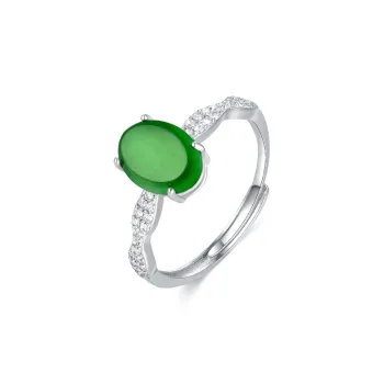 ZXIN JEWELRY Glutinous Jade Rings Women's