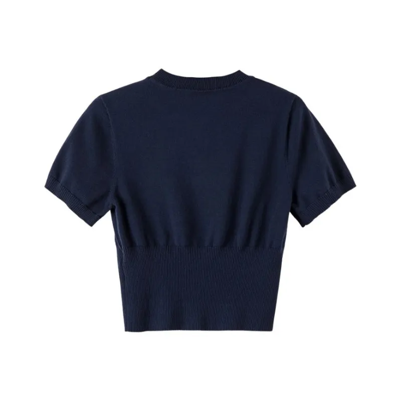 Late White Knitwear Women's Dark Blue-1