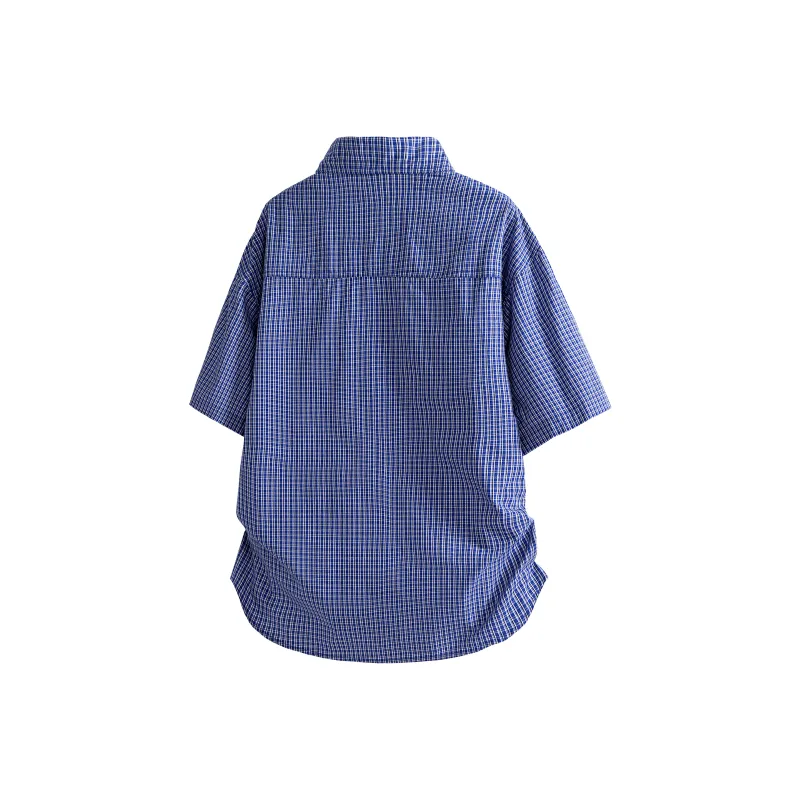 BOTH PLAY Shirts Unisex Colorful Blue-1