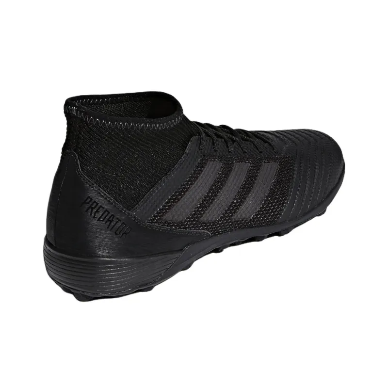 Adidas Predator Tango 18.3 TF Turf Anti Slip Wear Resistant Soccer Shoes Men's Black-3