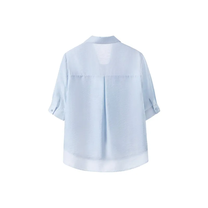 Cypress House Shirts Women's Light Blue-1