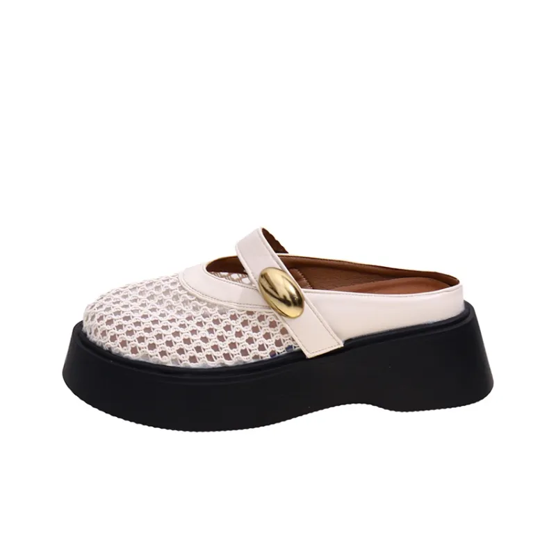 NUNZ Rubber Sole Odor Resistant Closed Toe Slippers Women's-0