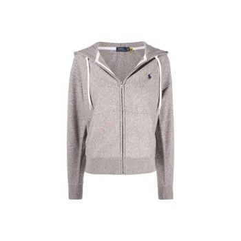Polo Ralph Lauren Embroidered-logo Zip-up Hoodie
