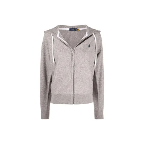 Polo Ralph Lauren Embroidered logo Zip up Hoodie
