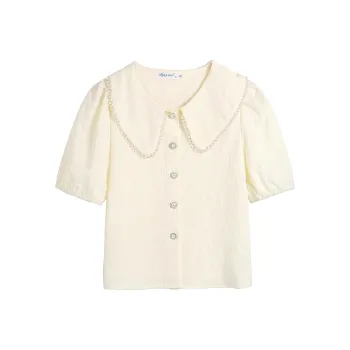 OZVO Shirts Women's Apricot
