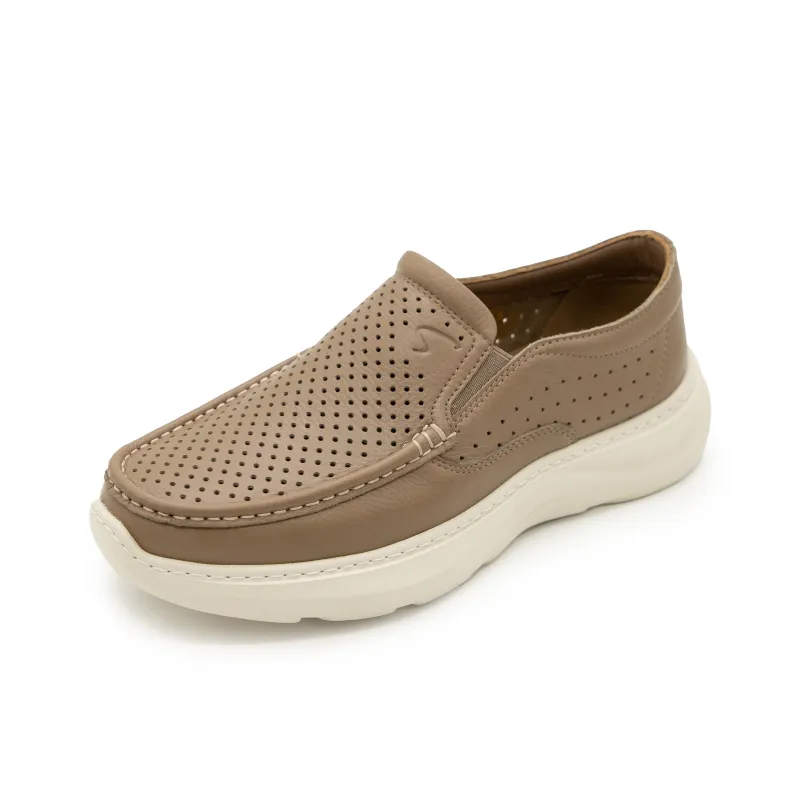 Satchi Casual Shoes, Slip on Men's Khaki-2