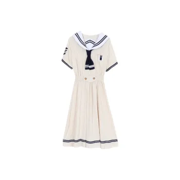 Mu Xiao Xin Short Sleeved Dress Women's