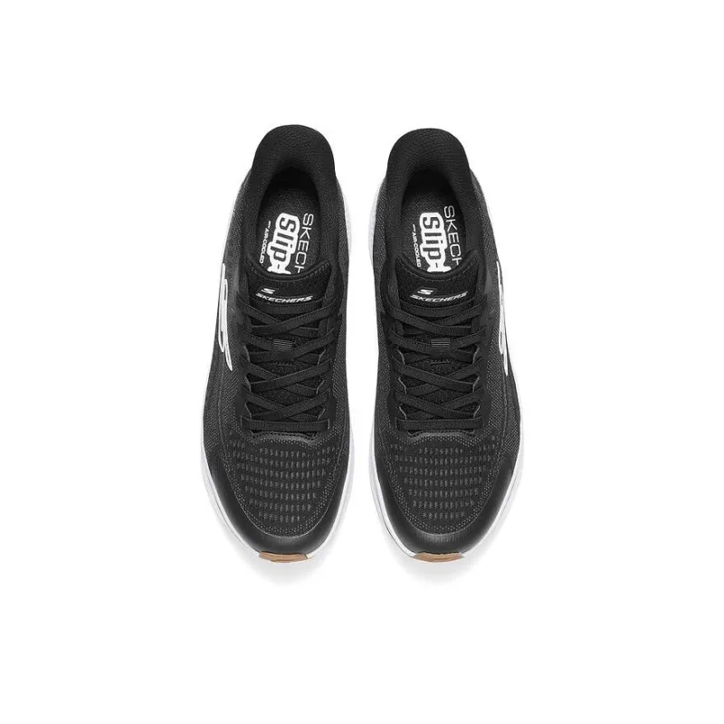 Skechers MEN'S GO Anti Slip Wear Resistant Low Top Running Shoes Men's Black-2