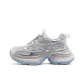 Silver/Blue