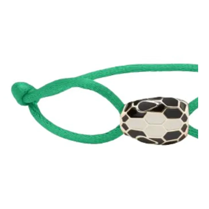 BVLGARI Enamel Bracelets Unisex Green-1