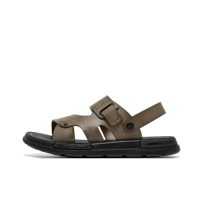 Spider King Beach Sandals Men's Gray-5