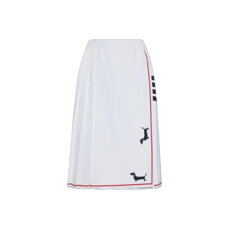 THOM BROWNE· Casual Long Skirt Women's White-0