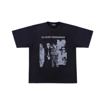 WKOOG T Shirts Unisex Black