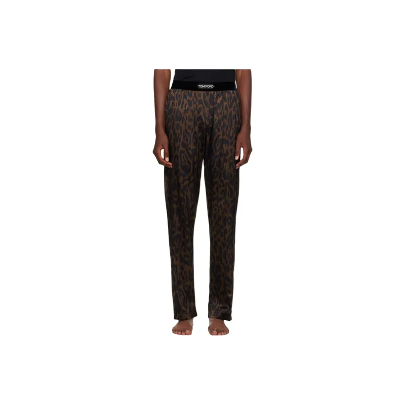 TOM FORD Cheetah Print Pajama Trousers-0