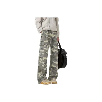 7 SEVFUN Casual Pants Unisex Camouflage
