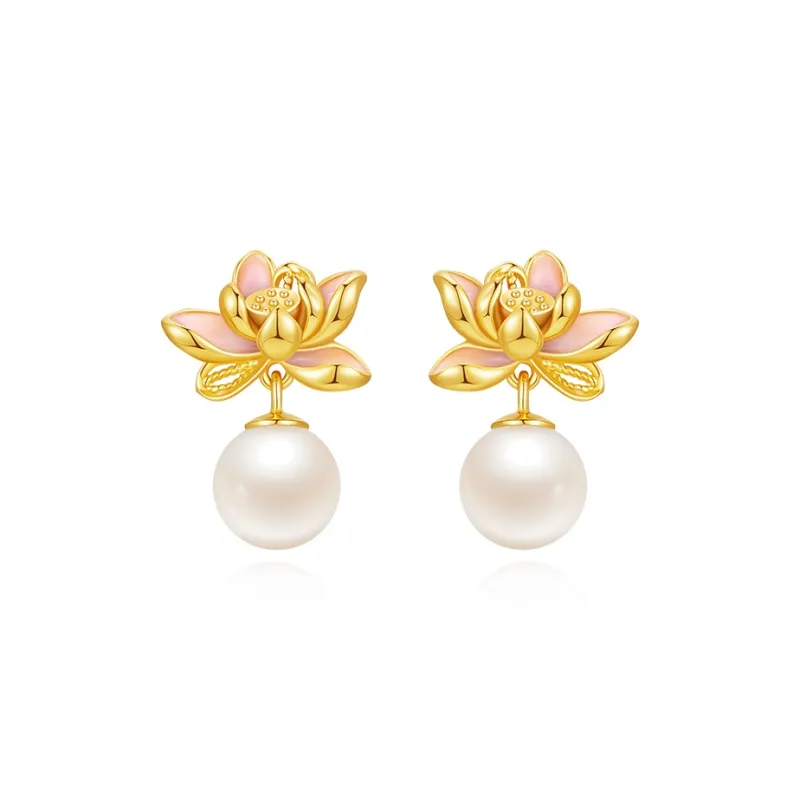 ZSY S925 Silver Stud Earrings Women's-0