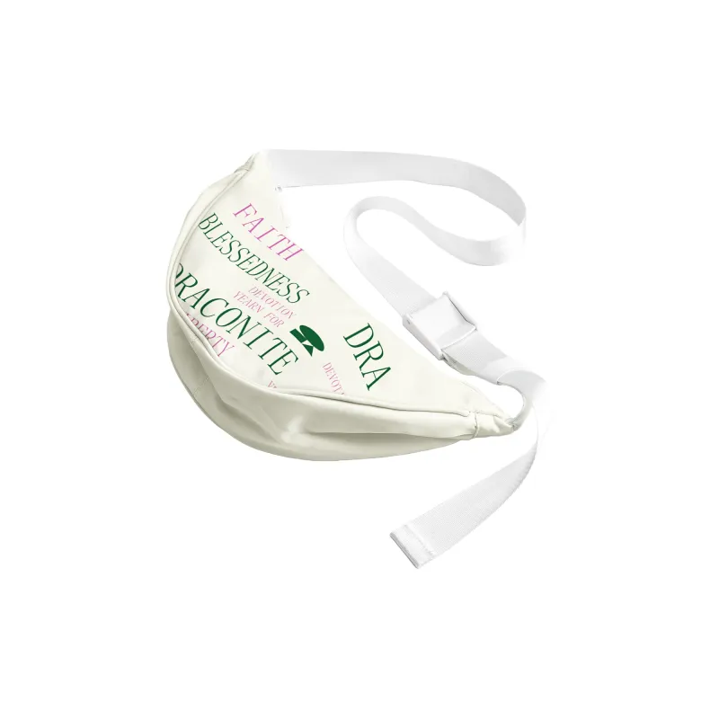 DRACONITE Polyester Fanny Pack Regular Unisex Yellow-3