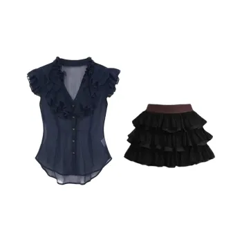 SKYA Two Piece Skirt Sets Women's