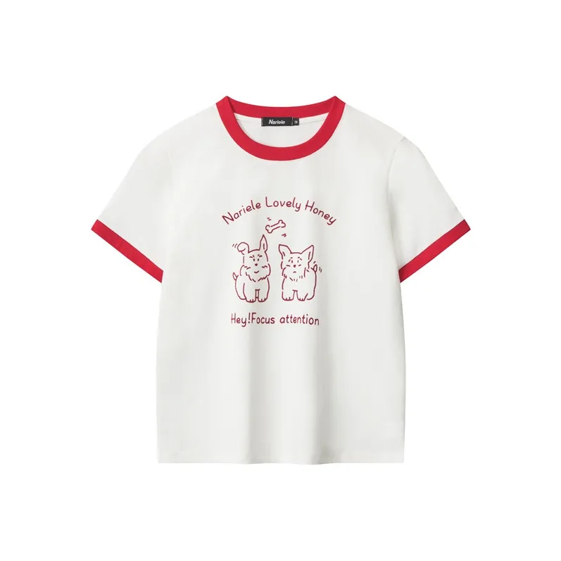 Gentle welcome T Shirts Women's-0