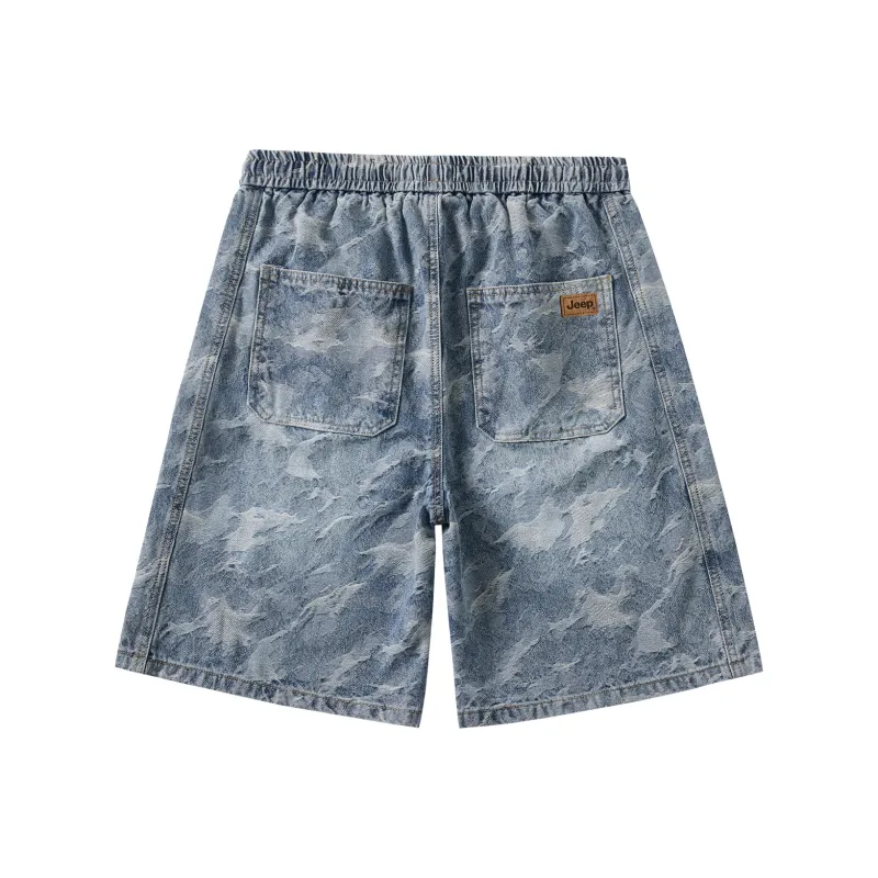 Jeep Denim Shorts Unisex-1