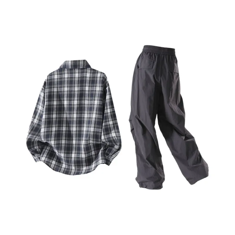 LIVINGTOWN Shirt Matching Set Unisex-3